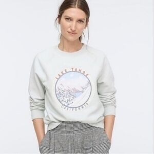 J. Crew Lake Tahoe Sweatshirt EUC